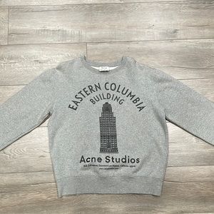 Acne Studios Eastern Columbia Building Crewneck. LA Anniversady Exclusive.